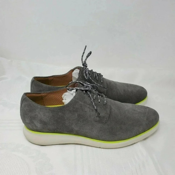 Florsheim Fuel Knit Plain Toe Oxford gray Shoe size 12 - Picture 3 of 7